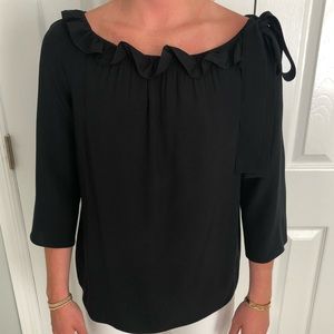 Black Prada blouse